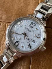 セイコー☆ルキア☆レディース☆電波ソーラー時計☆1B22-0CS0☆稼働品