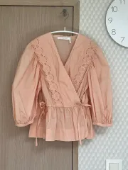 See by Chloe エンブロイダリー ブラウス サーモン COLOR