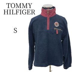 TOMMY HILFIGER ボアフリース ジャケット 紺 152 0854-A - メルカリ