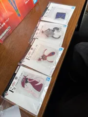 (未開封)エヴァンゲリオン 一番くじ F賞 アクリルスタンド 4個 まとめ