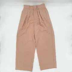 LOWRYS FARM　ローリーズファーム　タック入りパンツ　ピンク　フリーサイズ　〇□