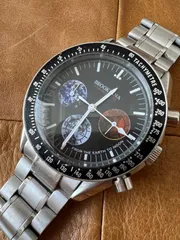 ブルッキアーナ☆メンズ　クロノグラフ時計☆惑星☆月☆クオーツ　稼働品のサムネイル