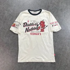 TEDMAN テッドマン 半袖 Tシャツ バイカー デビル 両面プリント トランプ サイコロ メンズのサムネイル