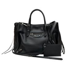 BALENCIAGAバレンシアガ ペーパーハンドバッグミニ - メルカリ