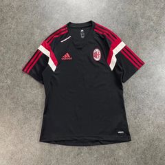 ACミラン adidas climacool シャツ 黒 美品 希少 ジュニア - メルカリ