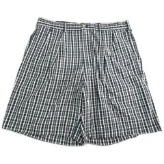 00s old stussy shorts チェック柄 - メルカリ