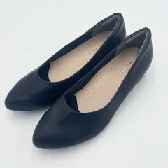 CLOSSHI　クロッシー　ラクっと快適軽量パンプス　ブラック　24cm　□□