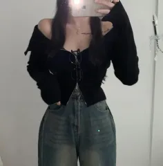 オフショルダーツーウェイジップアップ