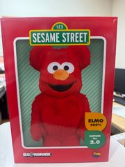新品未開封 400％ ベアブリック ELMO Costume Ver.2.0 - メルカリ