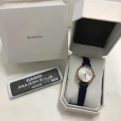 02w17469 カシオ CASIO  シーン SHEEN   ゴールド  メンズ  箱・取説あり  腕時計  SHS-D300  【中古品】