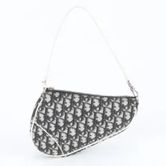 美品 クリスチャンディオール トロッター サドル レザー ショルダーバッグ 肩掛け ワンショルダー ハンド レディース RNE DV21-6【中古】