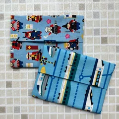 ポケットティッシュケース　2点セット⑩ 後ろポケットつき