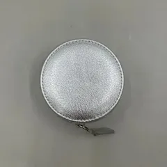 美品　Tiffany&Co. ティファニー　アクセサリーケース　ポーチ　ロゴ型押し　レザー　シルバー