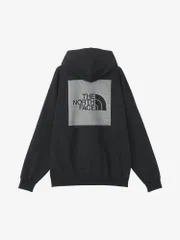 在庫処分／売切御免／ノースフェイス ジャカードバックスクエアロゴフーディー（ユニセックス）K ブラック S NT62437