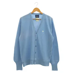 【中古】70s Cernie ニットカーディガン XL ライトブルー ビンテージコルニエ[17]のサムネイル
