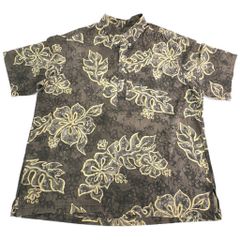 KENZO 薔薇・ボタニカル総柄 コットン100% Tシャツ 黒&緑 69203 - メルカリ