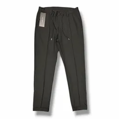 参考上代88000円 未使用 1piu1uguale3 CREASE SLACKS クリーススラックス イージーパンツ ウノピュウノウグァーレトレ MRP680-PRY124 ブラック 5 （13805M）のサムネイル
