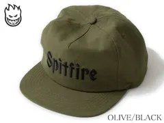 SPITFIRE スピットファイア キャップ オリーブ 刺繍 スナップバック アンストラクチャー 帽子のサムネイル