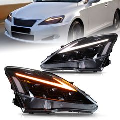 ワンオフ カスタム レクサス IS 前期 中期 IS-F LED ファイバー