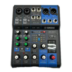 Yamaha ミキサー　MG06 Yamaha - MG06X Six Channel Mixer with Reverb and Delay Effects