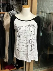 y2k プリンティング ロングスリーブ