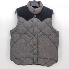 Rocky Mountain Featherbed ダウンベスト ツイード 38 - メルカリ