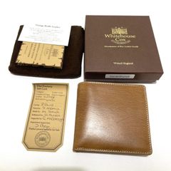 新品 廃盤 ホワイトハウスコックス ホリデーライン 二つ折り財布