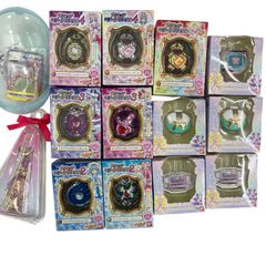 186000 BANDAI 반다이 프리큐어 식완·가챠 파퓸 글라스 오너먼트 미개봉 14점 정리 판매