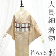 夏 付け下げ (絽 茶屋辻文様 未使用 ベージュ色系 裄65.5㌢) - メルカリ
