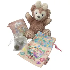 186001 Disney ディズニー シェリーメイ ハンドパペット エコバック 巾着 キーホルダー 4点まとめ売り