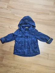 女の子 トレンチ スター スタイル ウィンドブレーカー 110