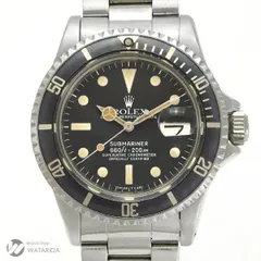 ロレックス ROLEX 腕時計 サブマリーナ デイト 1680 5番代 MK1ダイヤル MK3ベゼル オールトリチウム SS 送料無料のサムネイル