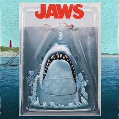ジョーズ JAWS 映画ポスター ライトアップ PVC スタチュー 50th - メルカリ