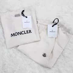 ✨NEWランク MONCLER モンクレール セットアップ スウェット トレーナー パンツ ワッペン ロゴ M XS ユニセックス 「18AP」