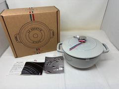 Staub ストウブ ミトン付ココット 24cm ラウンド カンパーニュ 両手鍋