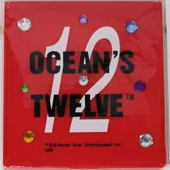 【 新品 】　オーシャンズ12　ミラースタンド　Ocean's Twelve　映画　グッズ　スティーブン・ソダーバーグ 監督　ジョージ・クルーニー　ブラッド・ピット　マット・デイモン　ジュリア・ロバーツ　キャサリン・ゼタ・ジョーンズ　アルバート・フィニーのサムネイル