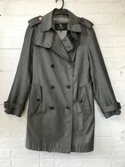 BURBERRY BLACK LABEL　バーバリーブラックレーベル　トレンチコート　グレー系　240