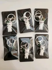 WHOローリングキーホルダー/猫キーホルダー/うさぎキーホルダー/動物キーホルダー/キーホルダー/ニャンコキーホルダー/WHOローリング/可愛いキーホルダー