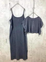 CIAOPANIC TYPY チャオパニックティピー クロップドTEE付きマルチ ワンピース sizeONE/チャコール ■◆ レディース