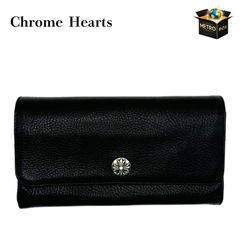 クロムハーツ 新品未使用 ウォレット 長財布 ジュディ 保証書付 - メルカリ