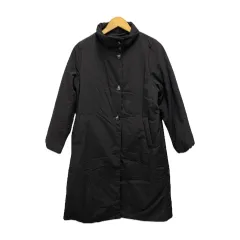 グローバルワーク GLOBAL WORK コート 長袖 無地 ポリエステル GW721527AD M 黒 ブラック