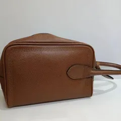 ​☆ レノマ  ハンドバッグ セカンドバッグ ブラウン レザー ヴィンテージ renoma（◎）のサムネイル