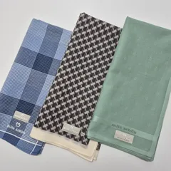【新品】mila schon メンズハンカチ 3枚セット