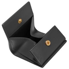 [ノーブルライリー] 小銭入れ レディース レザー コインケース メンズ 財布 革 本革 プレゼント (Black) [Black]