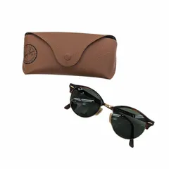 Ray-ban レイバン CLUBROUND CLASSIC クラブラウンド サングラス RB4246 ケース付き ブラウン 64165