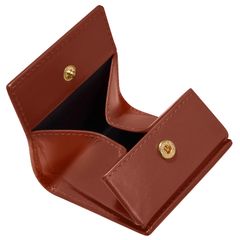 [ノーブルライリー] 小銭入れ レディース レザー コインケース メンズ 財布 革 本革 プレゼント (Brown) [Brown]