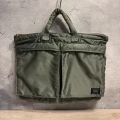 ✨人気カラー✨PORTER タンカー トート カーキ セージグリーン 定番モデル N2-867