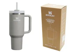 新品 スタンレー STANLEY H2.0 真空スリムクエンチャー 1.18L アッシュ 水筒 タンブラー ストロー付き ハンドル 保冷 蓋付き 直飲み 持ち運び