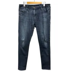 エージー AG デニム ジーンズ SPD1389CGY ストレッチ スキニー 無地 32R インディゴブルーのサムネイル
