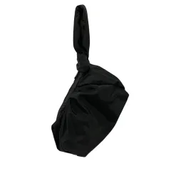 ザラ ZARA ハンドバッグ 無地 ナイロン 6748/610/040 黒 ブラック